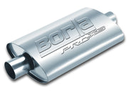 Borla Universal Pro-XS 2.5in Inlet//Outlet Center/Center Muffler Borla Muffler