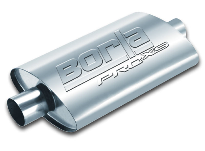 Borla Universal Pro-XS 2.5in Inlet//Outlet Center/Center Muffler Borla Muffler
