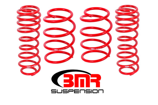 BMR 05-14 S197 Mustang GT Performance Version (Set Of 4) - Red BMR Suspension Lowering Springs