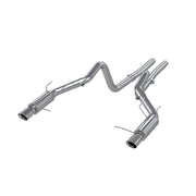 MBRP 11-14 Ford Mustang GT 5.0L Dual Split Rear Race Version AL 3in Cat Back Exhaust System MBRP Catback