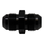 DeatschWerks 8AN Male Flare to 8AN Male Flare Coupler - Anodized Matte Black DeatschWerks Fittings