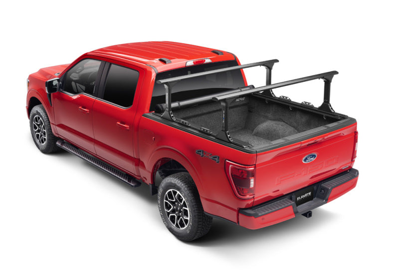 Truxedo Elevate FS Rack (18-28in. Adjustable Height) - Black Truxedo Truck Bed Rack