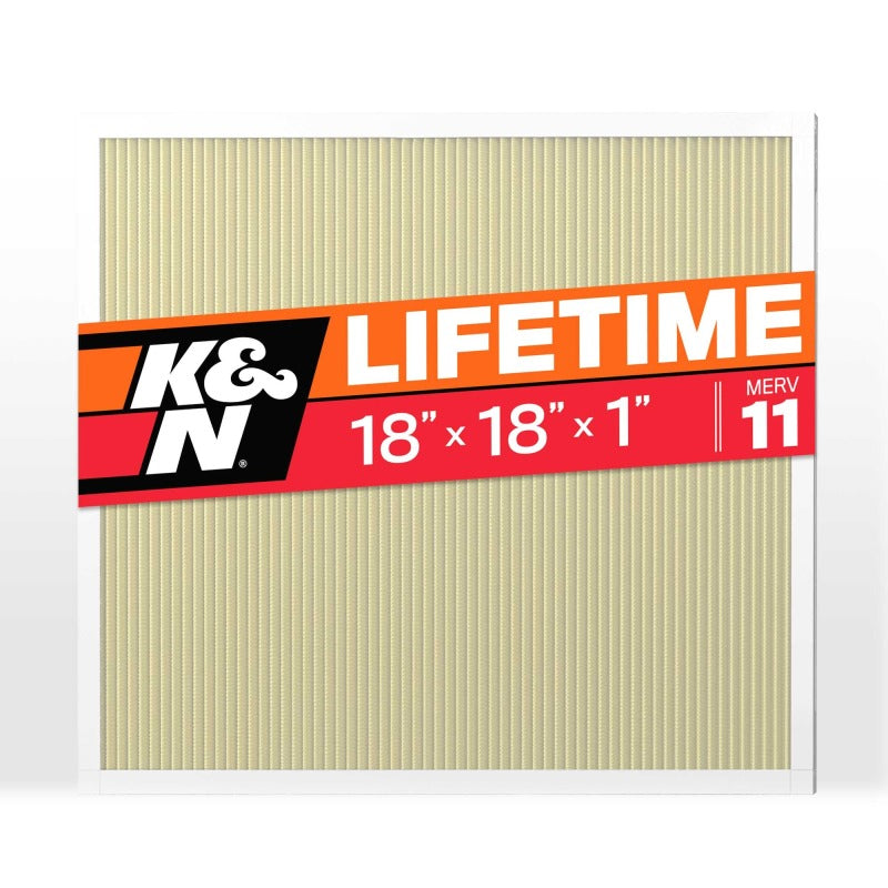 K&N HVAC Filter 18 X 18 X 1 Merv 11 K&N Engineering HVAC Filters