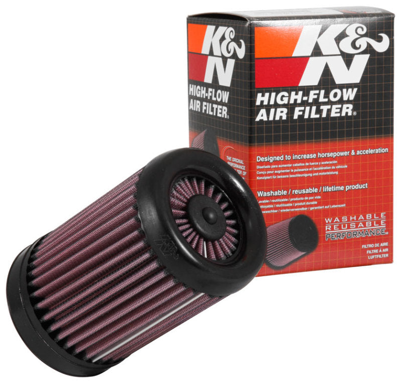 K&N Universal X-Stream Clamp-On Round Air Filter 3.531in Flg ID/4in OD/5.969in H K&N Engineering Air Filters - Universal Fit