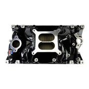 Edelbrock RPM Air-Gap Manifold for Small-Block Chevy Vortec - Black Plasma Finish Edelbrock Intake Manifolds