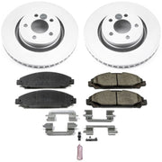Power Stop 15-19 Ford Mustang Front Z17 Evolution Geomet Coated Brake Kit PowerStop Brake Kits - Performance Blank