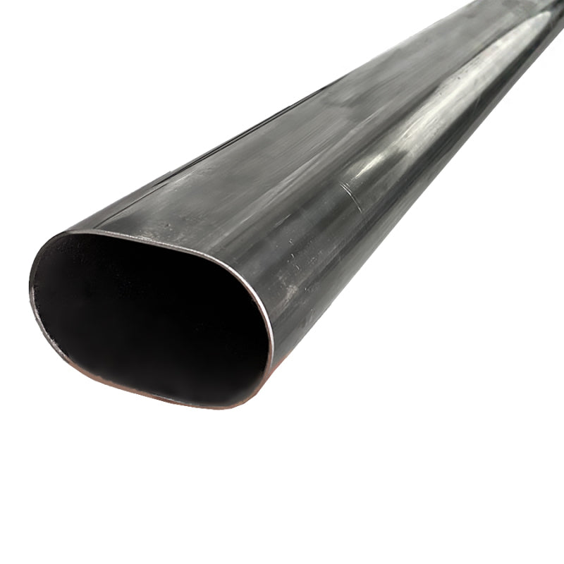 Granatelli 5ft Long 3.0in Oval Stainless Steel Tubing Granatelli Motor Sports Steel Tubing