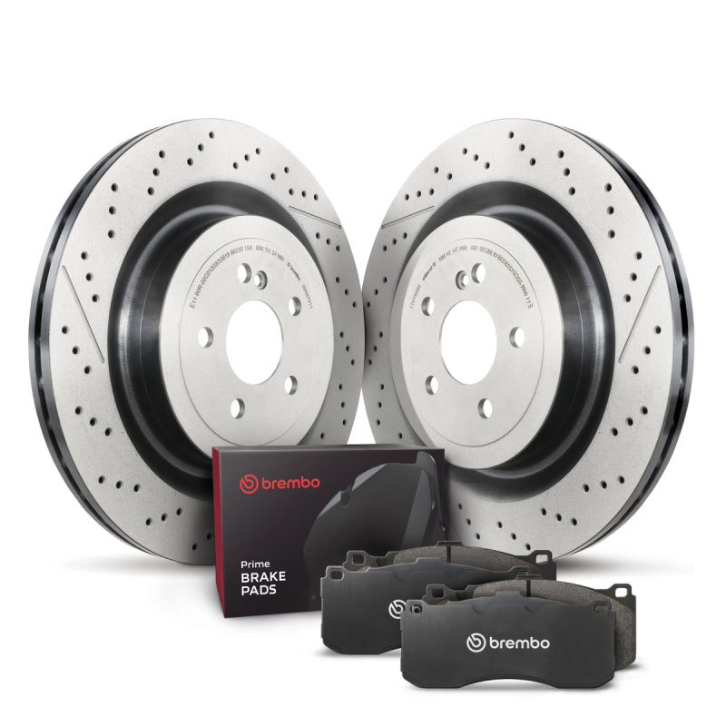 Brembo OE Front Disc Brake Kit Brembo OE Brake Rotors - OE