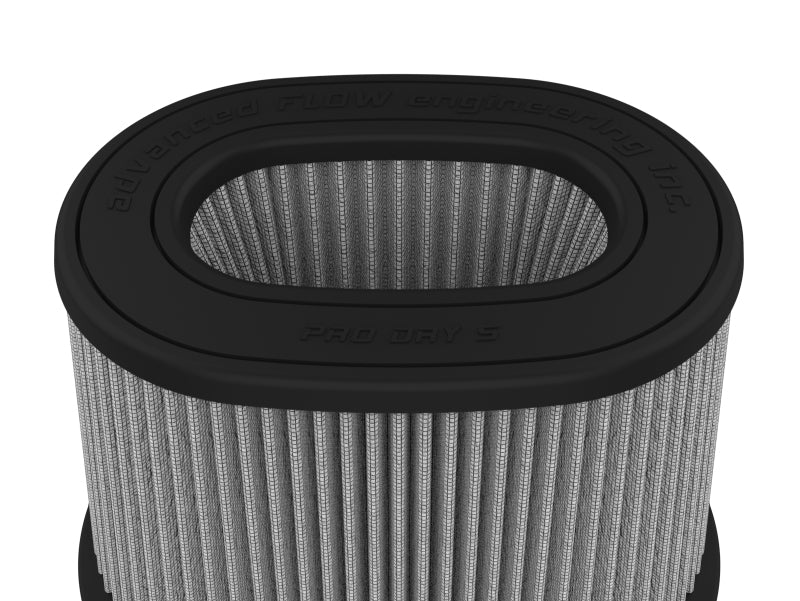 aFe Momentum Intake Air Filter w/Pro 5R (6 x 4)IN F x (8-1/2 x 6-1/2)IN B x (7-1/4 x 5)IN T x 6IN aFe Air Filters - Universal Fit