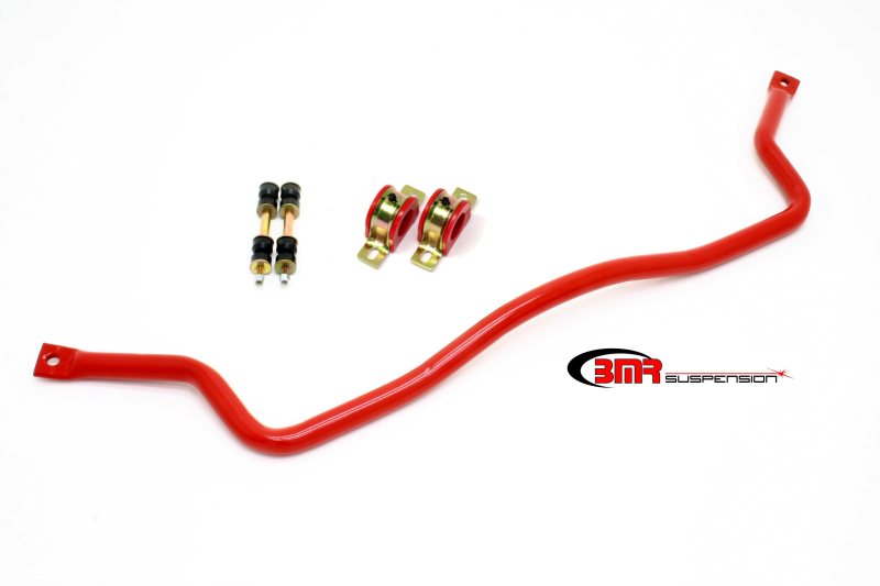 BMR 93-02 F-Body Front Hollow 35mm Sway Bar Kit w/ Bushings - Red BMR Suspension Sway Bars