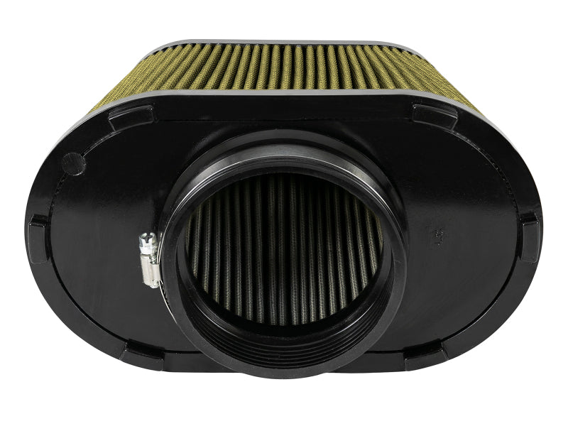 aFe Magnum FORCE Intake Rplcmnt Air Filter 5 IN F x (11x6-1/2) IN B x (8-1/2x4) IN T x 7-1/2 IN H