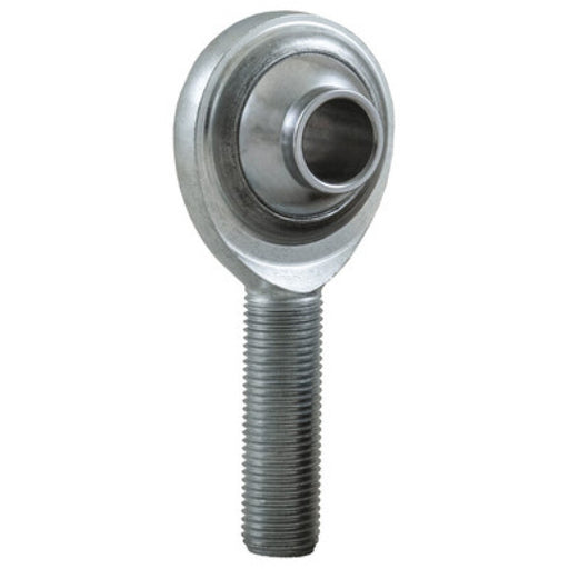 QA1 PCY Series 2-Pc Rod End - Male/Left Hand - .625in Bore x 5/8-18 - Hi-Misalign - Steel w/PTFE QA1 Tie Rods
