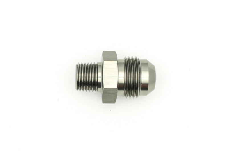 DeatschWerks 8AN Male Flare To 1/4in. Male NPT Adapter DeatschWerks Fittings