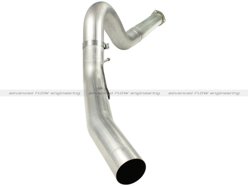 aFe MACHForce XP 5in DPF-Back Stainless Steel Exh Sys, No tip, Ford Diesel Trucks 11-14 V8-6.7L aFe DPF Back