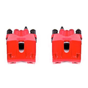 Power Stop 04-11 Ford F-150 Rear Red Calipers w/o Brackets - Pair PowerStop Brake Calipers - Perf
