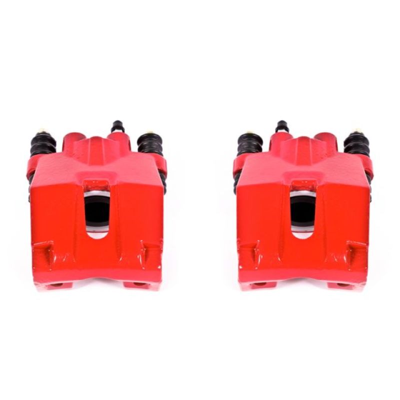 Power Stop 04-11 Ford F-150 Rear Red Calipers w/o Brackets - Pair PowerStop Brake Calipers - Perf
