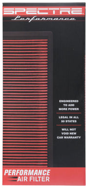 Spectre 2007 Chevy Camaro 3.8L/5.7L V6/V8 F/I Replacement Panel Air Filter Spectre Air Filters - Drop In