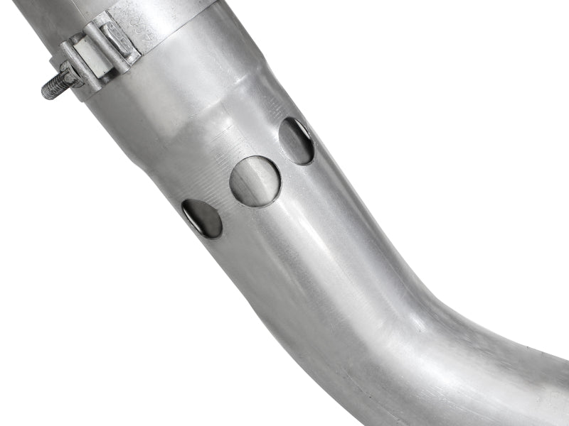 aFe Large Bore-HD DPF-Back Exhaust System Ford Diesel Trucks 11-14 V8-6.7L (td) aFe DPF Back