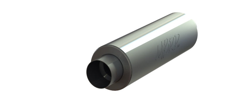 MBRP Universal 5in ID Inlet/Outlet 31in Single Muffler Aluminum (NO DROPSHIP) MBRP Steel Tubing