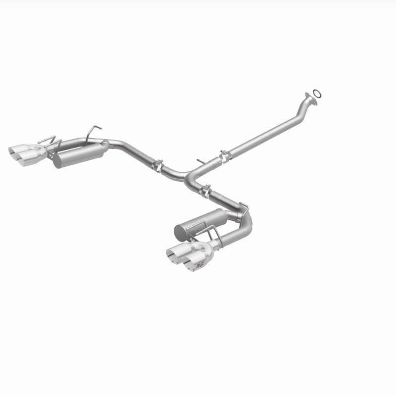 MagnaFlow 18-19 Toyota Camry XSE 2.5L (FWD) Street Series Cat-Back Exhaust w/4in Polished Quad Tips