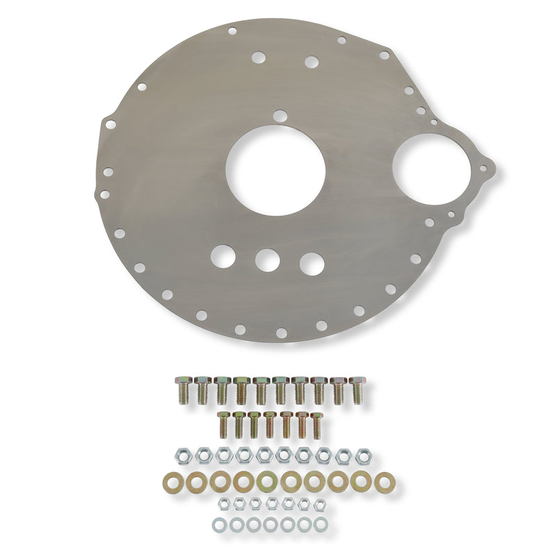 Lakewood Safety Block Plate - Big Block Ford FE - Steel - Manual Transmission Lakewood Autoparts