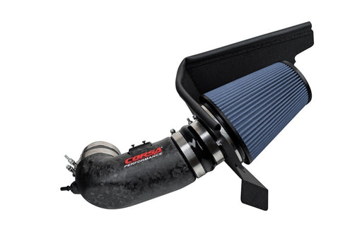 Corsa 17-24 Chevrolet Camaro ZL1 Matte Forged Carbon Fiber Air Intake w/ MaxFlow 5 Oiled Filter CORSA Performance Cold Air Intakes