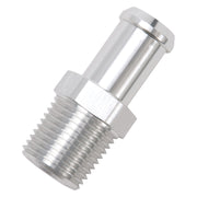 Edelbrock Hose End Straight 1/2In NPT to 5/8In Barb Clear Anodize Edelbrock Fittings