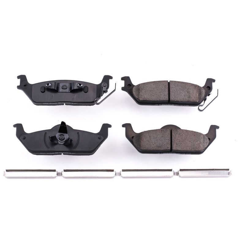 Power Stop 04-11 Ford F-150 Rear Z17 Evolution Ceramic Brake Pads w/Hardware PowerStop Brake Pads - OE