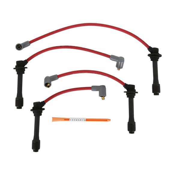 Wire Set, SC Red, '90-'00 Mazda Miata, 1.6L/1.8L 4 Cyl. 32599