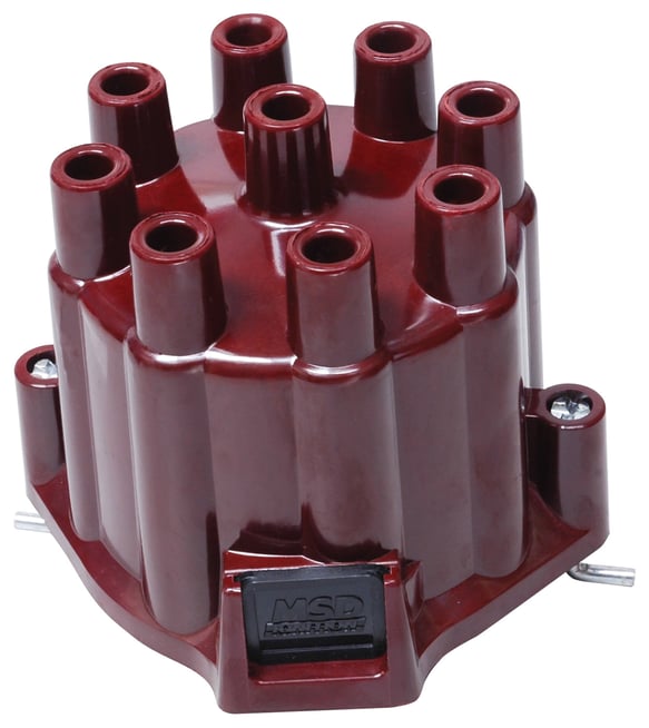 MSD Chevy V8 Distributor Cap 8437 MSD Autoparts