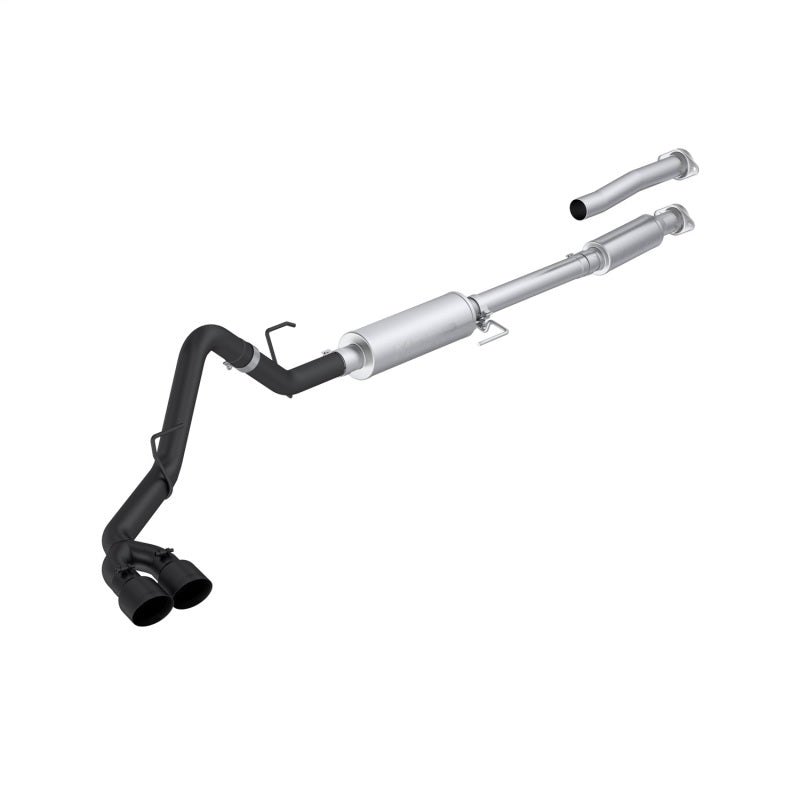 MBRP 21-26 Ford F-150 3in Cat Back Single Side Exit Exhaust - Black MBRP Catback