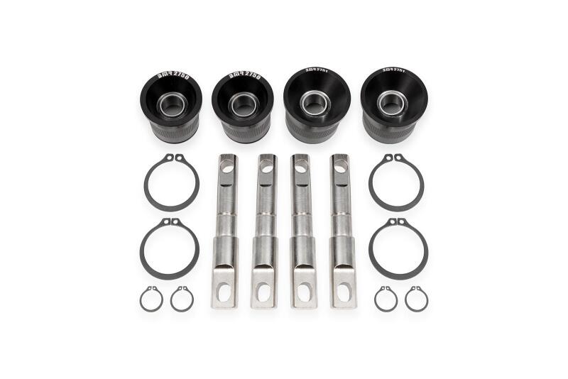BMR 14-19 Chevrolet Corvette C7 Rear Upper Control Arm Bearing Kit - Black Anodized BMR Suspension Bushing Kits