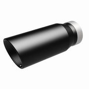 MagnaFlow Tip Stainless Black Coated Single Wall Round Single Outlet 5in Dia 4in Inlet 13in L Magnaflow Catalytic Converter Universal