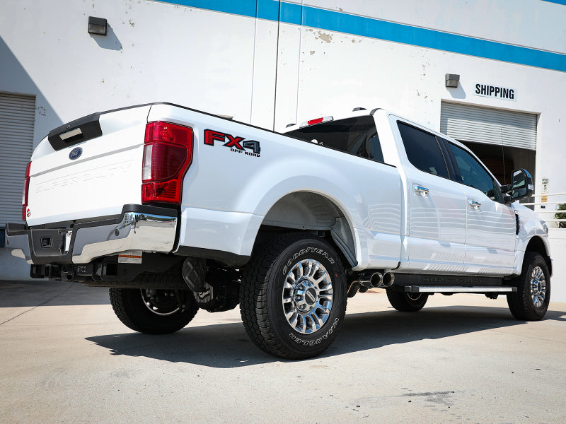 aFe Rebel Series 3in 409 SS Cat-Back Exhaust w/ Polish Tips 17-20 Ford F-250 V8 6.2L aFe Catback