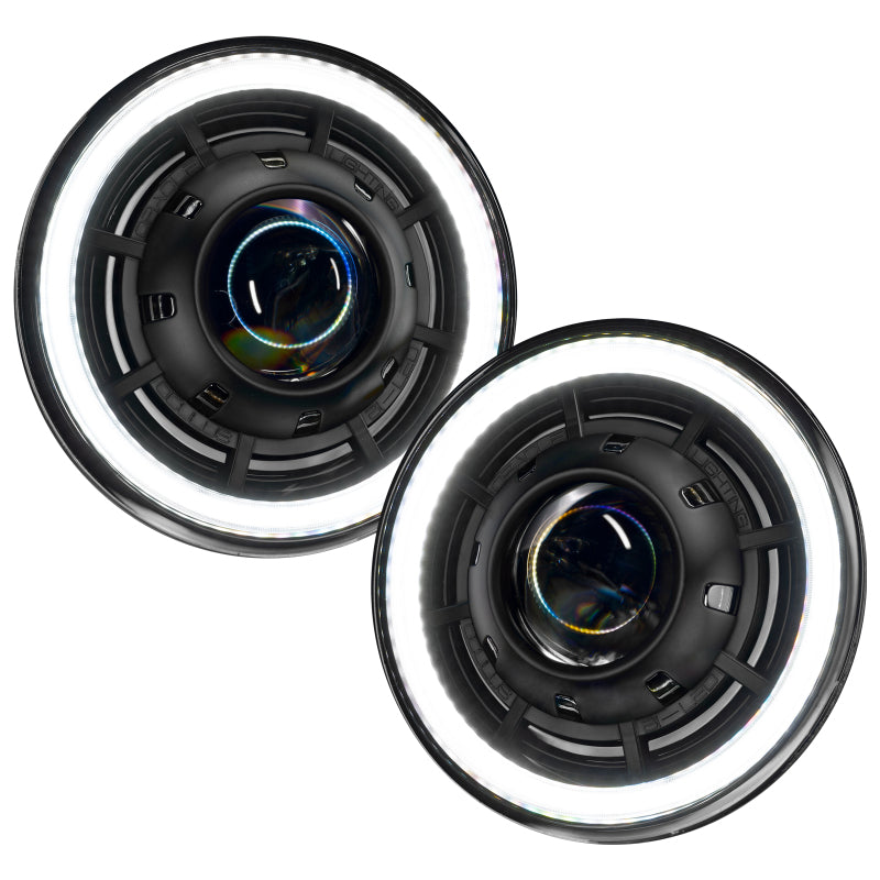 ORACLE Lighting 0718 Jeep Wrangler JK Oculus 7in Switchback Bi-LED Projector Headlights ORACLE Lighting Light Bars & Cubes