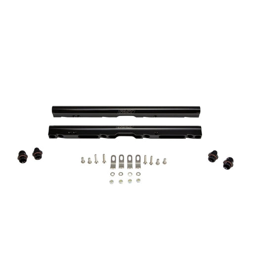 FAST LSX High-Flow Billet Fuel Rails Black 146035B-KIT - DSP PERFORMANCE MOTORSPORTS