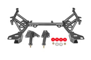 BMR 93-02 4th Gen F-Body K-Member LT1 Motor Mounts Pinto Rack Mounts Black Hammertone BMR Suspension Engine Mounts