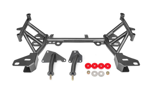 BMR 93-02 4th Gen F-Body K-Member LT1 Motor Mounts Pinto Rack Mounts Black Hammertone BMR Suspension Engine Mounts