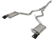 aFe MACHForce XP Exhausts Cat-Back SS-304 EXH w/ Black Tips 15-16 Ford Mustang EcoBoost 2.3L (t) aFe Catback
