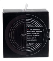 Spectre Adjustable Conical Air Filter 2-1/2in. Tall (Fits 3in. / 3-1/2in. / 4in. Tubes) - Red Spectre Air Filters - Universal Fit