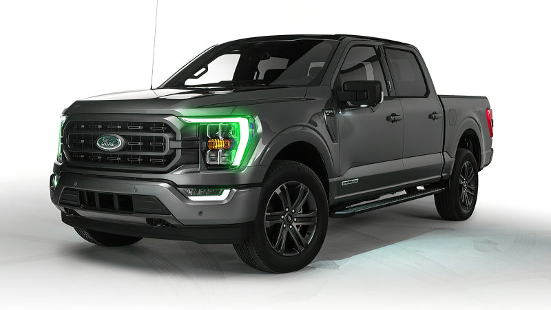 Oracle 21-22 Ford F-150 ColorSHIFT RGB+W Headlight DRL Upgrade Kit w/ Simple Controller ORACLE Lighting Headlights