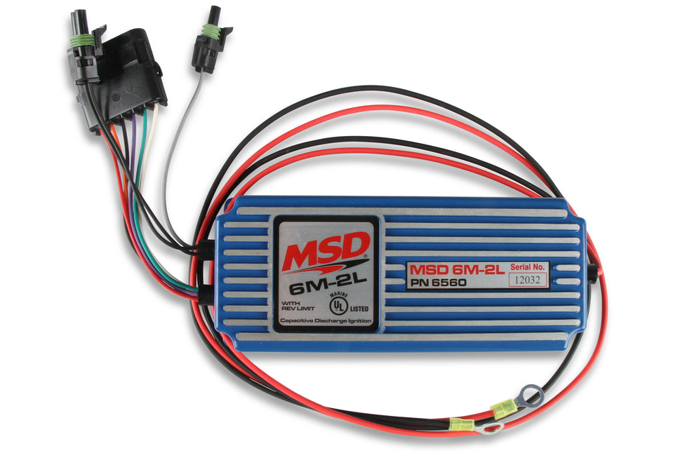 MSD 6M-2L Marine Certified Ignition with Rev Limit