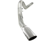 aFe MACHForce XP 5in DPF-Back Stainless Steel Exh Sys, polished tip,Ford Diesel Trucks 08-10 V8-6.4L aFe DPF Back