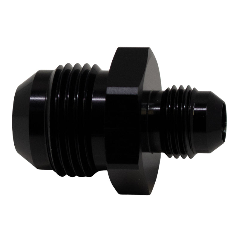 DeatschWerks 10AN Male Flare to 6AN Male Flare Reducer Straight - Anodized Matte Black DeatschWerks Fittings