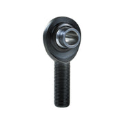 QA1 PCY Series 2-Pc Rod End - Male/Left Hand - .5in Bore x 5/8-18 - Hi-Misalign - Steel w/PTFE QA1 Tie Rods