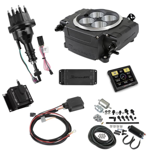 Sniper 2 EFI Bundle with HyperSpark Ignition System 550-511-3PK-SBF HOLLEY EFI Autoparts