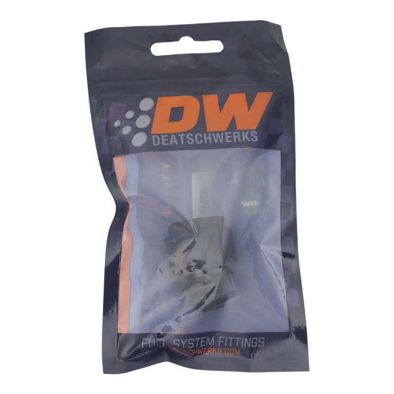 DeatschWerks 10AN Female Flare to 8AN Male Flare Reducer - Anodized Matte Black DeatschWerks Fittings