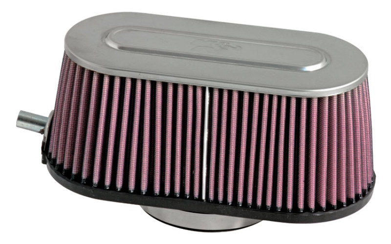 K&N Marine 3.75in Flange ID x 3.75in Top OD/4.5in Base OD x 4in H Round Tapered Flame Arrestor K&N Engineering Air Filters - Drop In