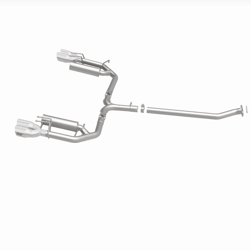 MagnaFlow 18-19 Toyota Camry XSE 2.5L (FWD) Street Series Cat-Back Exhaust w/4in Polished Quad Tips