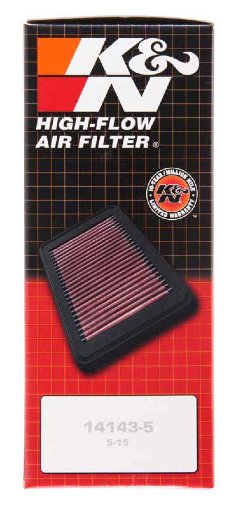 K&N Round Air Filter 7in OD 5.188in ID 3 Height K&N Engineering Air Filters - Drop In